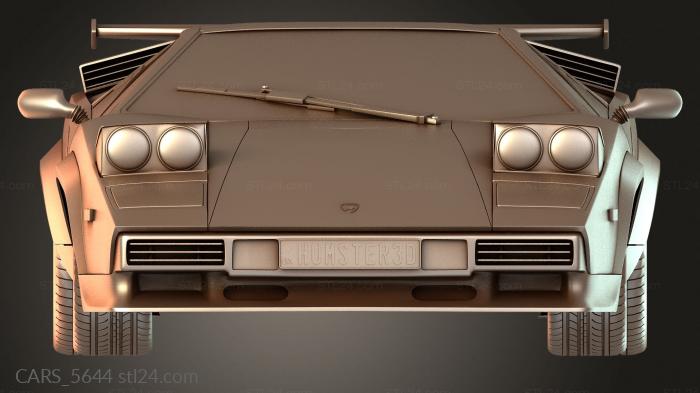 Автомобили и транспорт (CARS_5644) 3D модель для ЧПУ станка