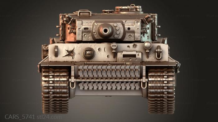 Автомобили и транспорт (CARS_5741) 3D модель для ЧПУ станка