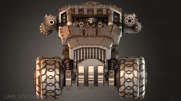 Автомобили и транспорт (CARS_5762) 3D модель для ЧПУ станка