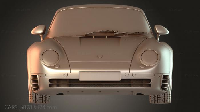 Автомобили и транспорт (CARS_5828) 3D модель для ЧПУ станка