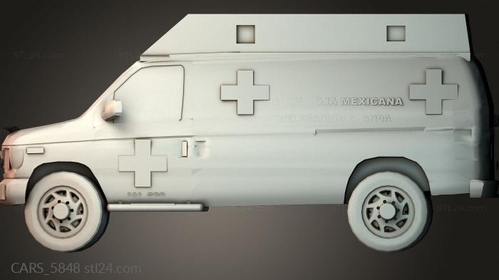 Vehicles (CARS_5848) 3D models for cnc