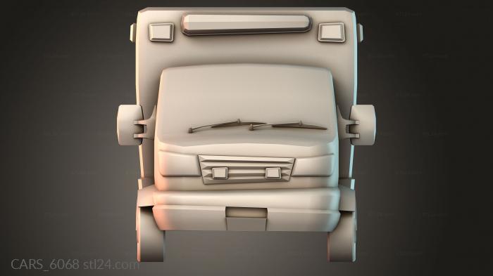 Vehicles (CARS_6068) 3D models for cnc