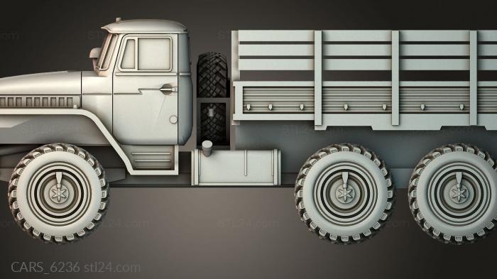 Vehicles (CARS_6236) 3D models for cnc