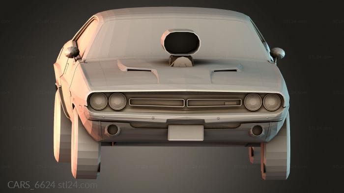 Vehicles (CARS_6624) 3D models for cnc