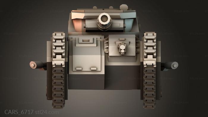 Vehicles (CARS_6717) 3D models for cnc