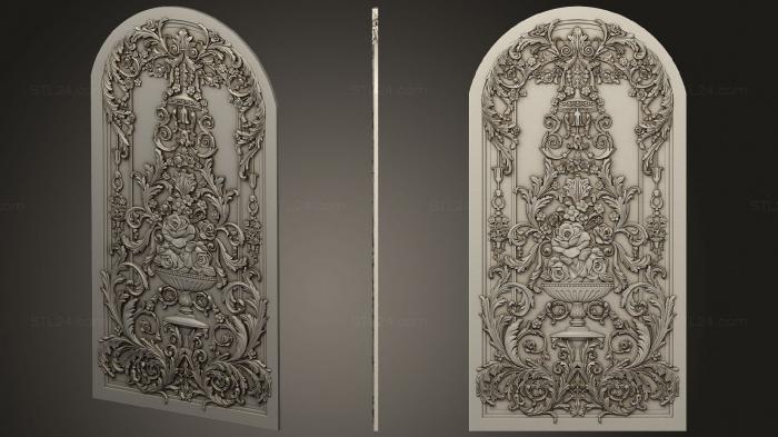Царские врата (Дьяконские врата, CV_0117) 3D модель для ЧПУ станка