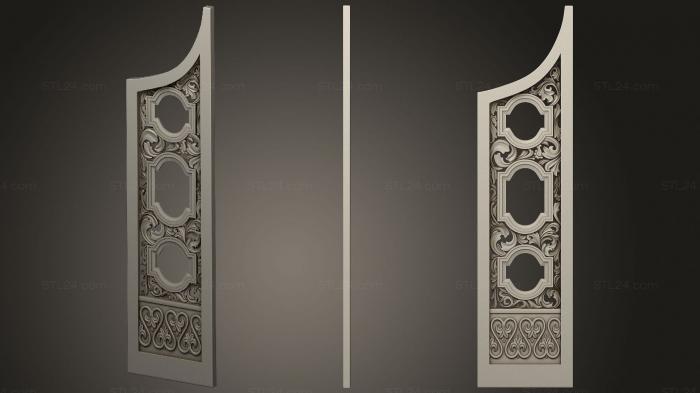 Царские врата (Створка царских врат с делением, CV_0118) 3D модель для ЧПУ станка