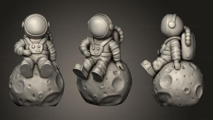 Chibi Funko (Astronaut, CHIBI_0014) 3D models for cnc