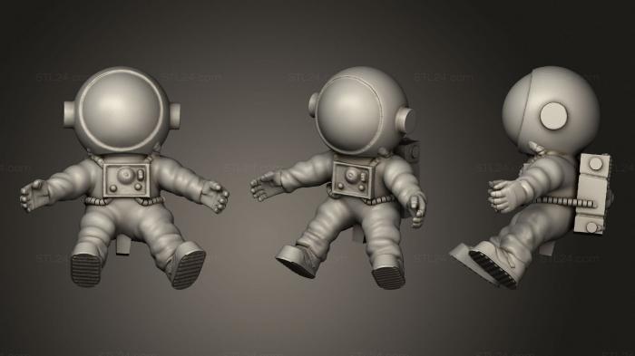 Chibi Funko (Astronauta, CHIBI_0017) 3D models for cnc