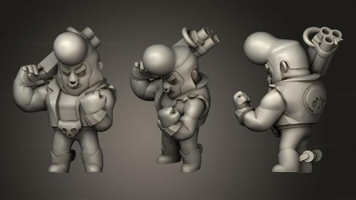 Chibi Funko (Bull figurine, CHIBI_0058) 3D models for cnc