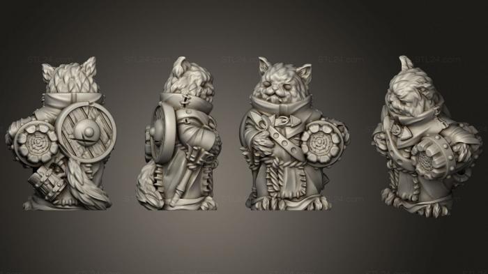 Chibi Funko (Cat Beer Monk, CHIBI_0081) 3D models for cnc