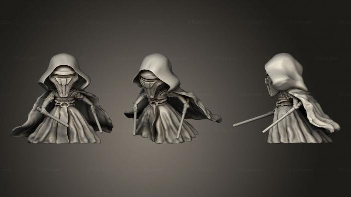Chibi Funko / Чиби Фанко (Древний Рыцарь Чиби, CHIBI_0098) 3D модель для ЧПУ станка