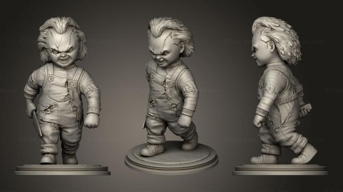 Chibi Funko (Chucky BODY, CHIBI_0140) 3D models for cnc