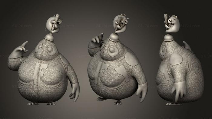 Chibi Funko (Darlene Angry Birds Evolution, CHIBI_0161) 3D models for cnc