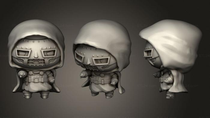 Chibi Funko (Dr Doom Chibi, CHIBI_0182) 3D models for cnc