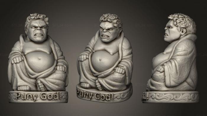 Chibi Funko (HULK BUDDHA, CHIBI_0274) 3D models for cnc