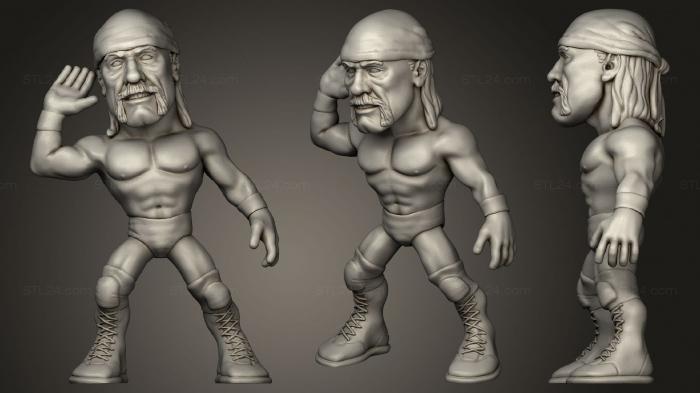 Chibi Funko (Hulk hogan, CHIBI_0275) 3D models for cnc