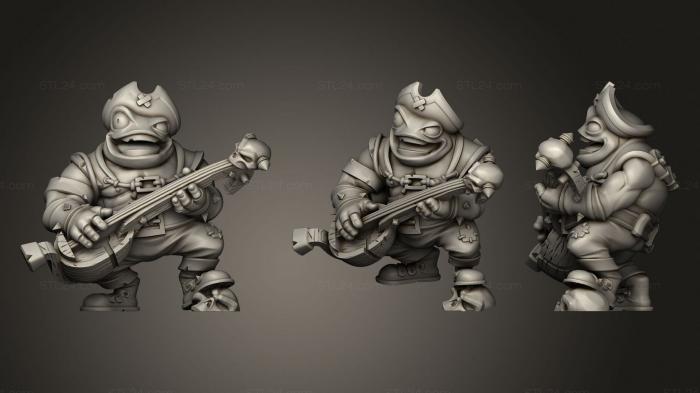 Chibi Funko (Humble Bundle bard, CHIBI_0278) 3D models for cnc