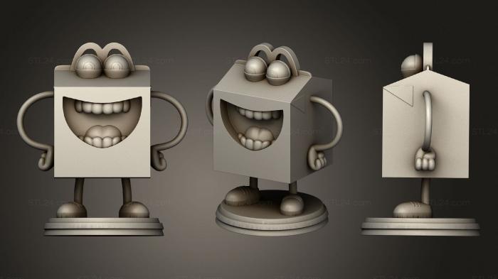 Chibi Funko (Mc Donald s Mascot, CHIBI_0321) 3D models for cnc