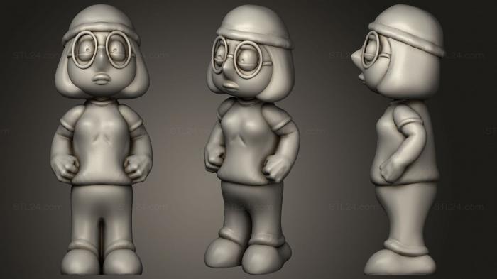 Chibi Funko (Megan Griffin, CHIBI_0322) 3D models for cnc