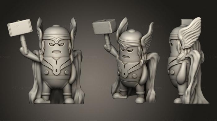 Chibi Funko (Mini Thor Wekster, CHIBI_0334) 3D models for cnc