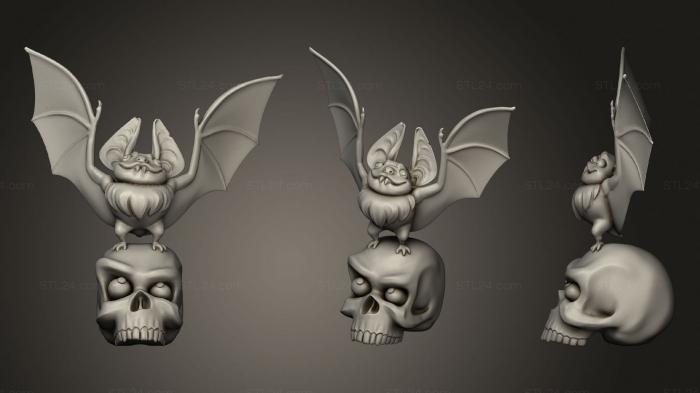 Chibi Funko (Sculpture of a funny vampire, CHIBI_0392) 3D models for cnc