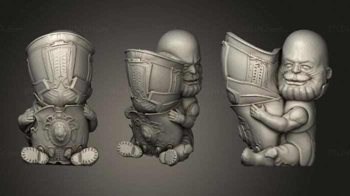 Chibi Funko (Thanos Pot, CHIBI_0425) 3D models for cnc