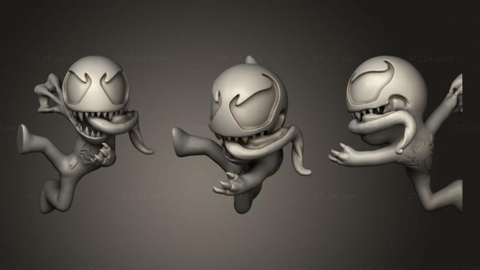 Chibi Funko (Venom Carnage Chibi, CHIBI_0457) 3D models for cnc