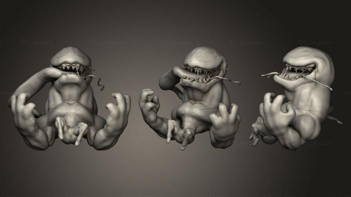 Chibi Funko (Venom chibi, CHIBI_0458) 3D models for cnc