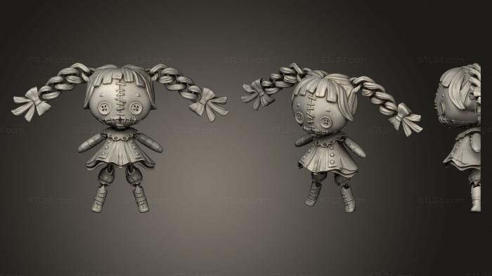 Chibi Funko (Voodoo Doll, CHIBI_0464) 3D models for cnc