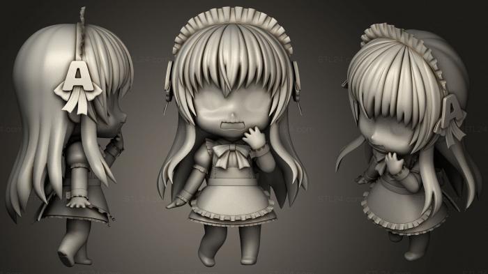 Chibi Funko (Aichan Kibachan 2, CHIBI_0483) 3D models for cnc