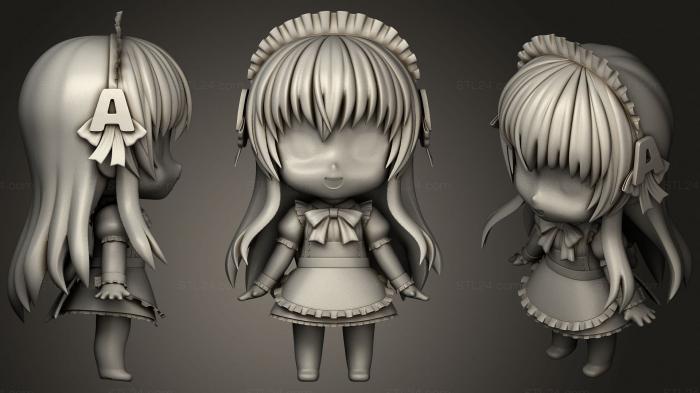 Chibi Funko (Ai chan kiba chan 4, CHIBI_0485) 3D models for cnc