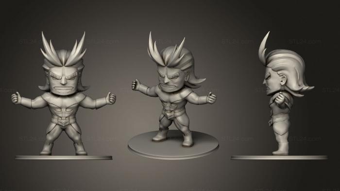 Chibi Funko (All Might, CHIBI_0488) 3D models for cnc