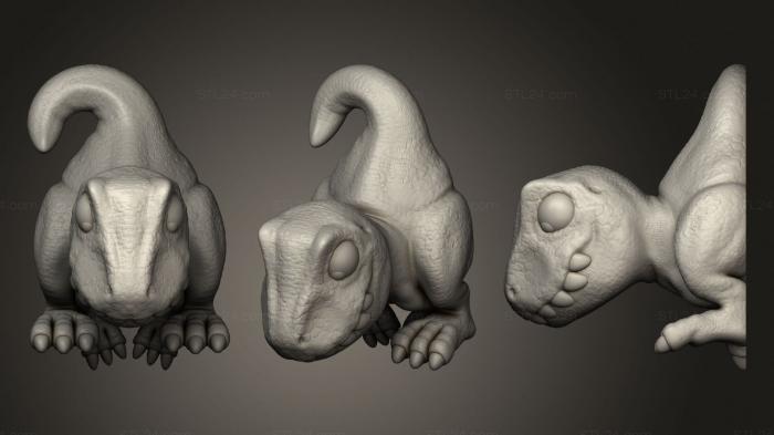 Chibi Funko (Allosaurus, CHIBI_0489) 3D models for cnc