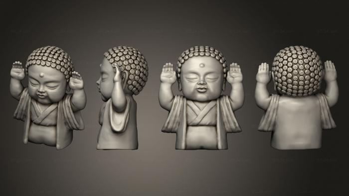 Chibi Funko (Baby Buddha Suerte celeste, CHIBI_0537) 3D models for cnc