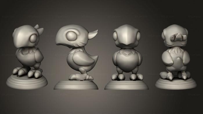 Chibi Funko (BABY CHOCOBO, CHIBI_0538) 3D models for cnc