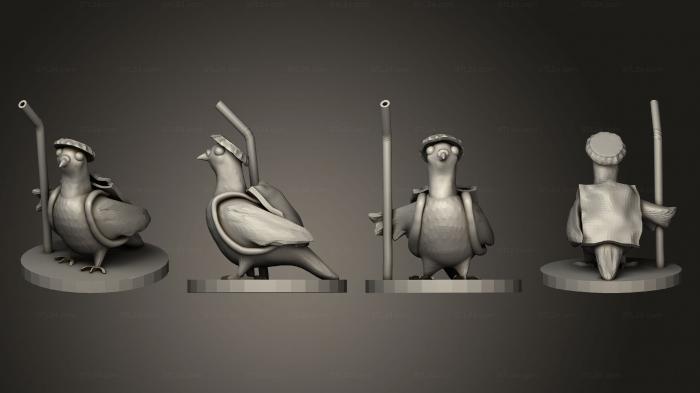 Chibi Funko (Bird Adventurers Pigeon, CHIBI_0557) 3D models for cnc