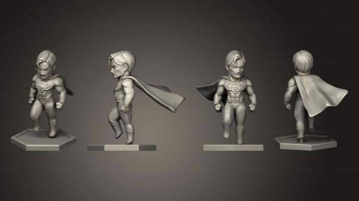 Chibi Funko (Chibi Superman FDM, CHIBI_0672) 3D models for cnc