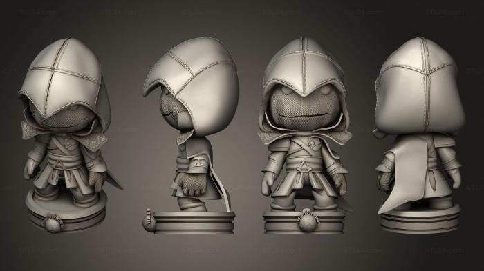 Chibi Funko (Ezio, CHIBI_0753) 3D models for cnc