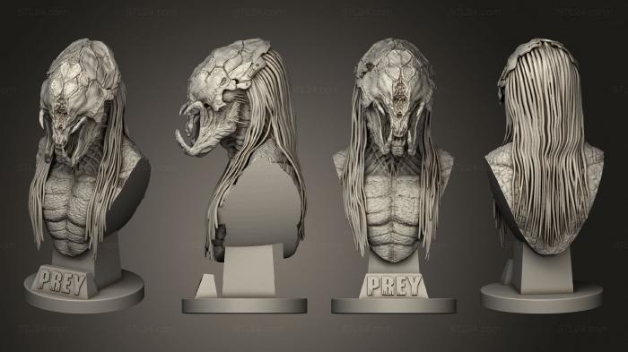 FERAL PREDATOR BUST 002