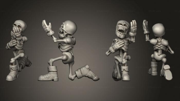 Chibi Funko (Funny Bones Kneel, CHIBI_0792) 3D models for cnc