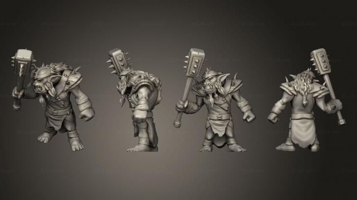 Chibi Funko (hero Bugbear Marauder, CHIBI_0865) 3D models for cnc