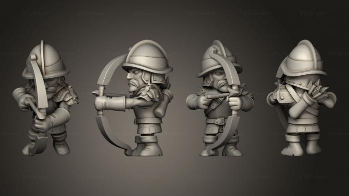 Chibi Funko (hero Cae Guard Archer, CHIBI_0868) 3D models for cnc