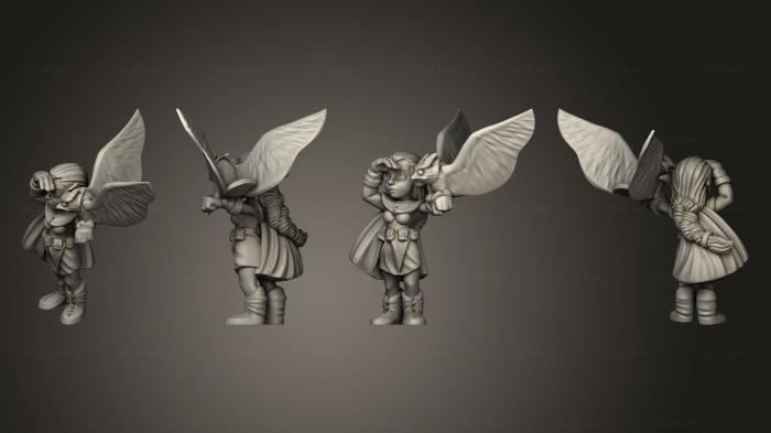 Chibi Funko (hero Elf Pathfinder, CHIBI_0889) 3D models for cnc