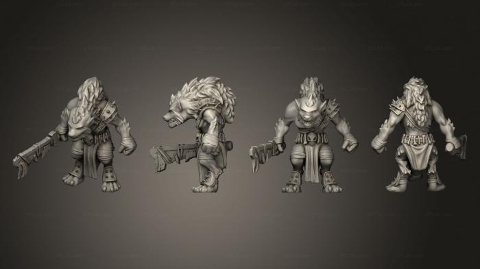 Chibi Funko (hero Gnoll Cleaver, CHIBI_0902) 3D models for cnc