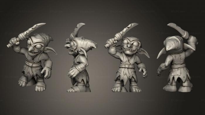 Chibi Funko (hero Goblin Drudge, CHIBI_0912) 3D models for cnc