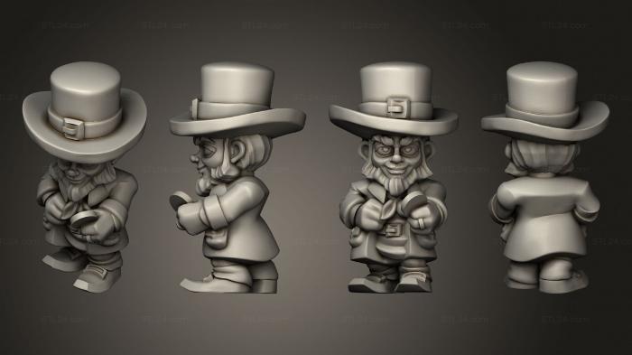 Chibi Funko (hero Leprechaun, CHIBI_0936) 3D models for cnc