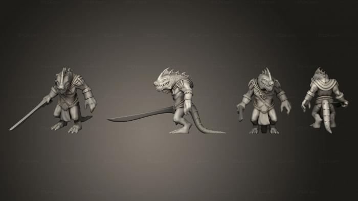Chibi Funko (hero Lizardman Flayer, CHIBI_0937) 3D models for cnc