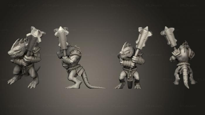 Chibi Funko (hero Lizardman Lord, CHIBI_0939) 3D models for cnc