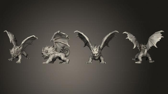 Chibi Funko (heros Manticore, CHIBI_0942) 3D models for cnc